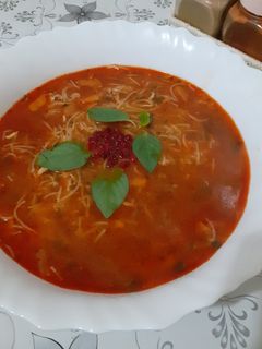 عکسی از دستور سوپ ورمیشل