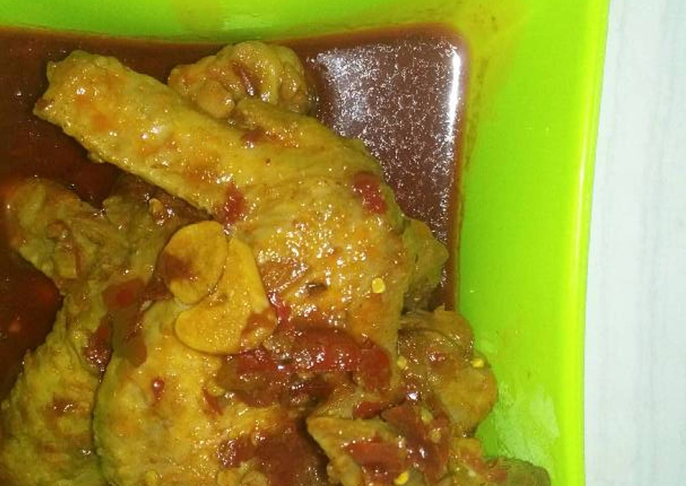 Ayam (sayap) balado