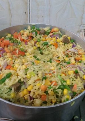 A picture of Fried rice.