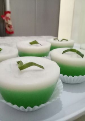 Foto resep Talam pandan..lembut,gurih