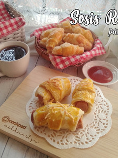 Foto resep Sosis Roll Pastry (dengan step by step Pastry homemade)
