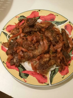 A picture of Crispy beef.