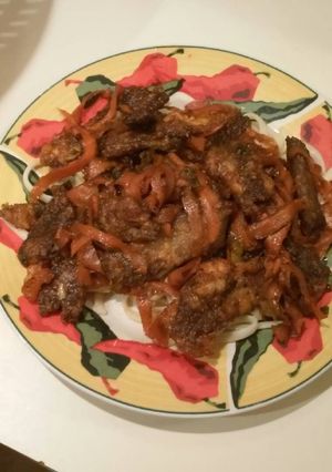 A picture of Crispy beef.
