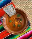 Queso panela en salsa