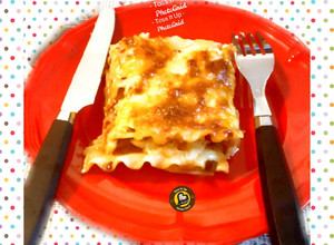A picture of Lasagna And Lasagna Roll Ups With Homemade Pasta Sheet.