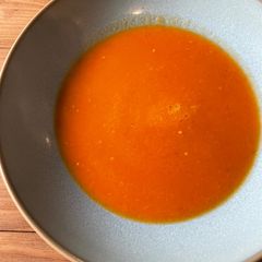 A picture of Fridge Raid Pepper & Tomato Soup 🍅🫑.