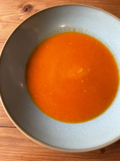 A picture of Fridge Raid Pepper & Tomato Soup 🍅🫑.