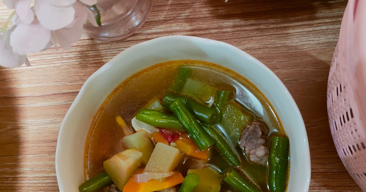 Sayur Asem Daging Sapi
