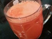 A picture of carrot pineapple juice