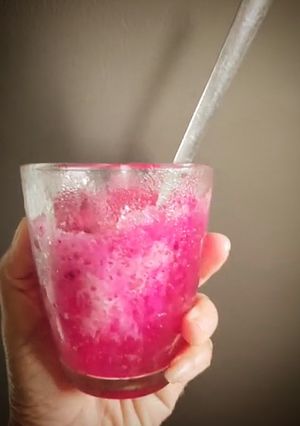 Hình của món Siro đá bào.