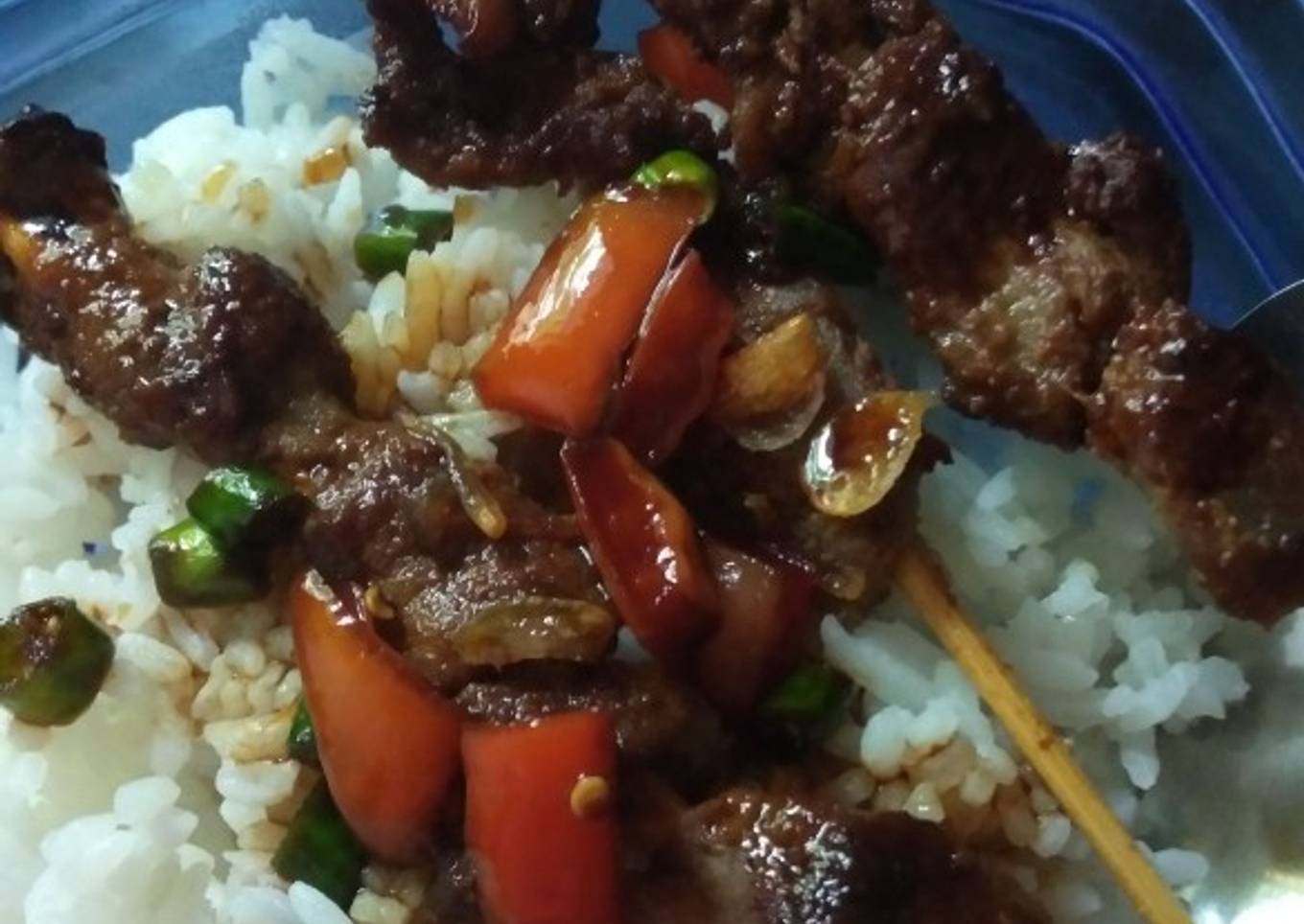Sate maranggi teflon