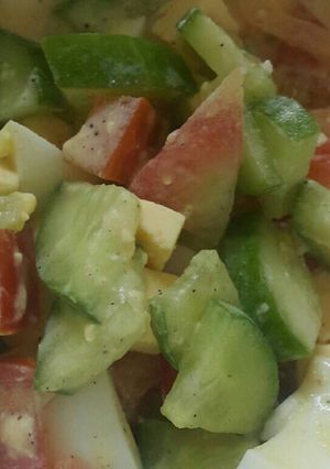 Foto resep Simple Salad for Lunch
