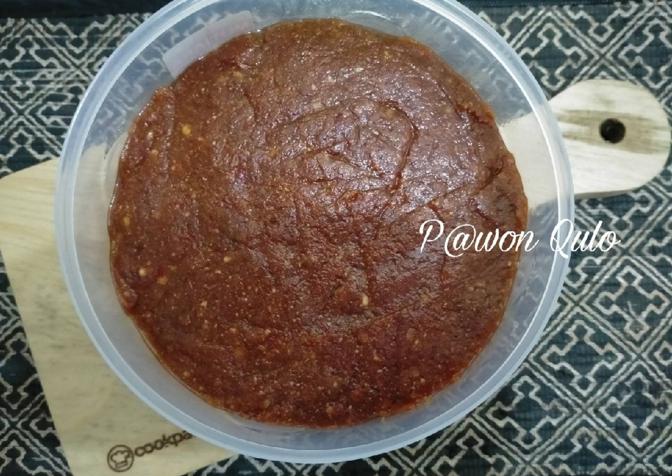 Sambal Pecel Madiun