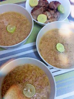 صورة لوصفة شوربه لسان عصفور لذيذة اوي 😍👌😋