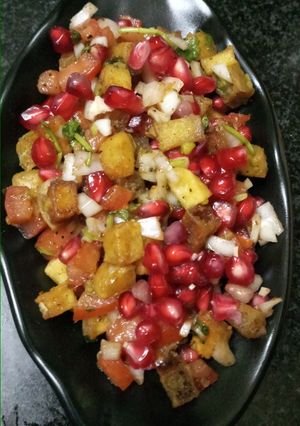 A picture of Fries Bhel Chaat.