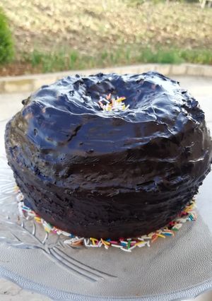 صورة لوصفة كيك الشوكولا 🎂🍫