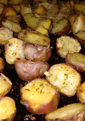 Una foto de Papas andinas al romero