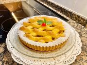 Una foto de reposteria con nuez
