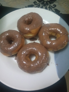 A picture of Chocolate Glazed Doughnuts.