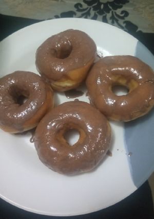 A picture of Chocolate Glazed Doughnuts.