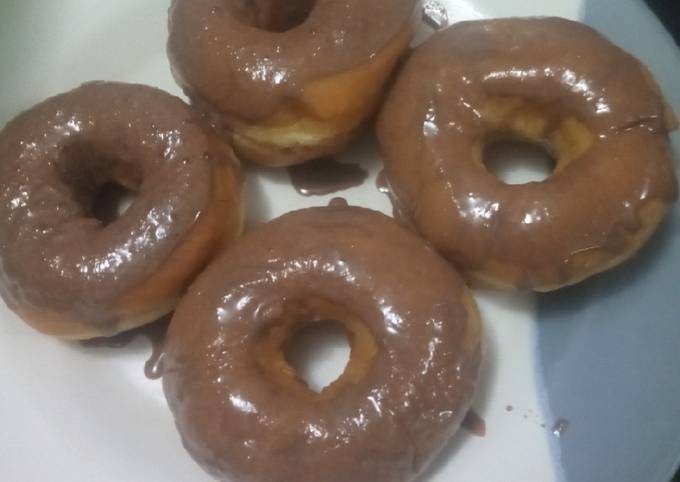 Resep Chocolate Glazed Doughnuts, Enak