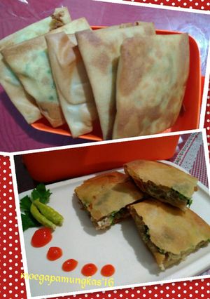 Foto resep Martabak mini isi bakso "kilat"