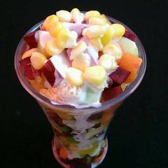 A picture of Mixed Fruits Veggies Salad.