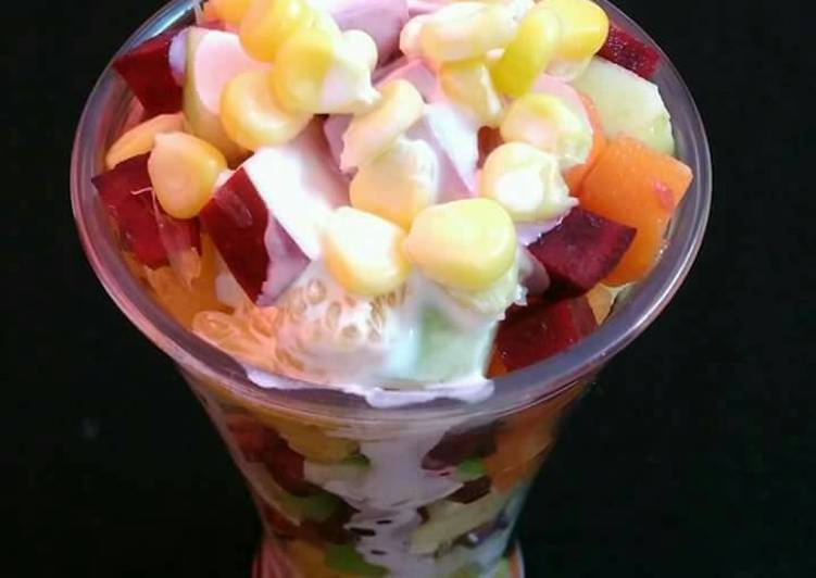 Step-by-Step Guide to Make Perfect Mixed Fruits Veggies Salad