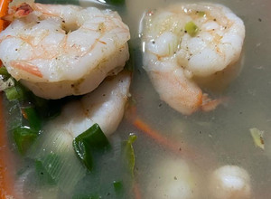 A picture of Shrimp (prawn) Soup.