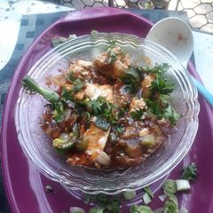 A picture of Chilli Paneer.
