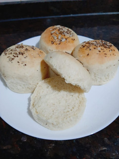 Una foto de Pan para hamburguesas