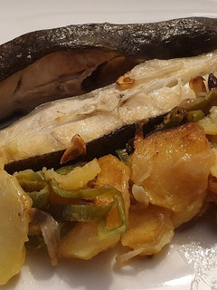 Una foto de Rodaballo al horno