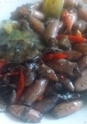Foto resep Tumis cumi asin