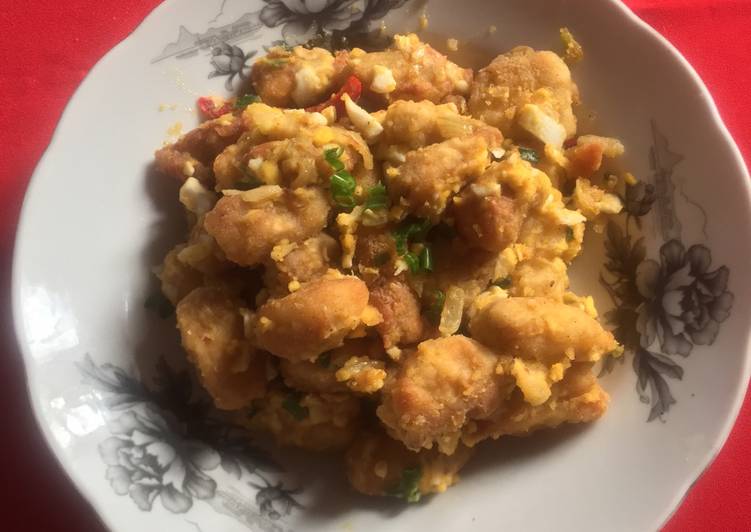 Salted egg Dori (Dori telur asin)