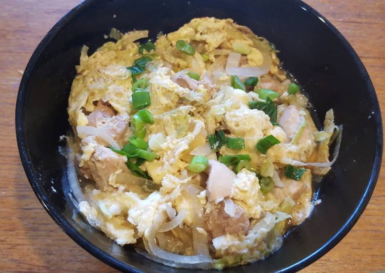 Oyakodon (Nasi Ayam & Telur ala Jepang)