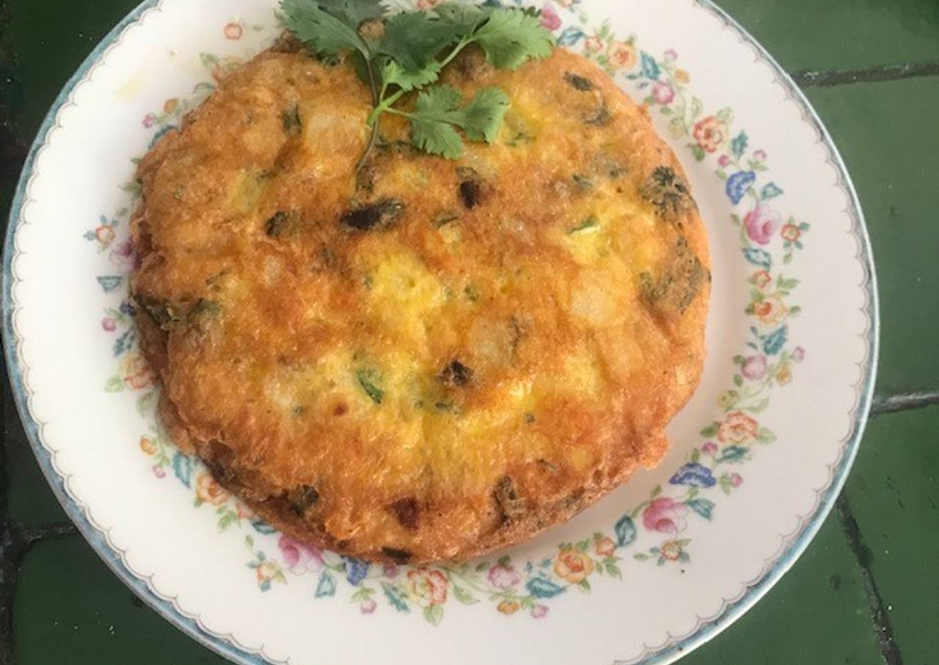 Tortilla de papas a la mexicana