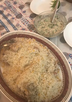 صورة لوصفة رز بحمص