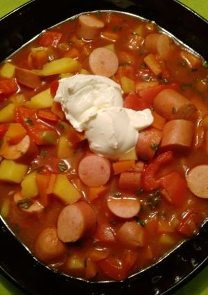 Wurst-Gulasch Rezepthauptbild