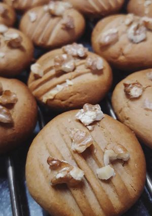 Une photo de Biscuits moelleux au miel et beurre de cacahuète