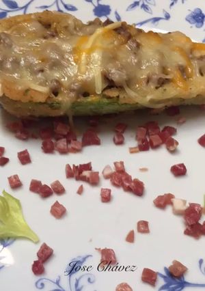 Foto principal de Calabacines rellenos gratinados
