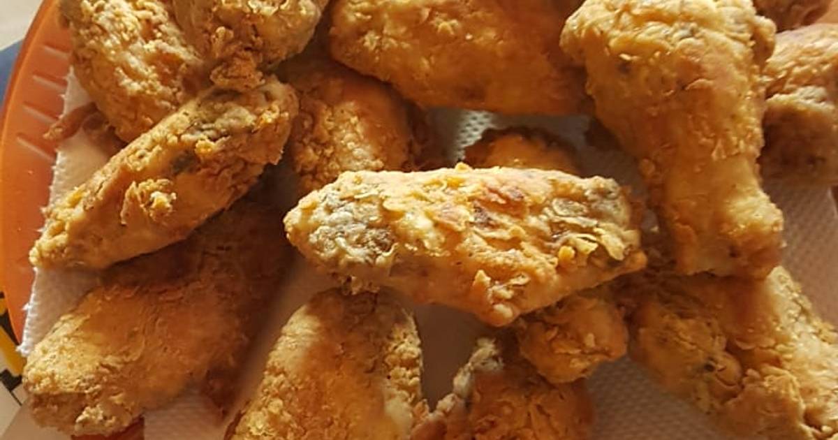 Alitas de pollo al estilo kfc - 32 recetas caseras- Cookpad