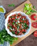 سالاد گوجه گشنیز
