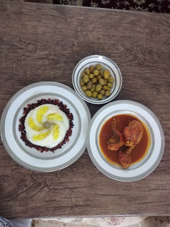 عکسی از دستور زرشک پلو با مرغ