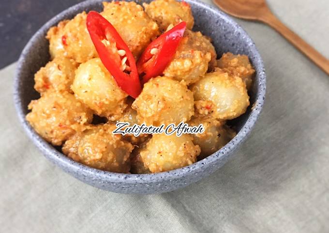 cilok saus kacang - resepenakbgt.com