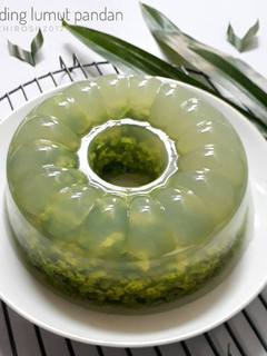 Foto resep Puding Lumut Pandan