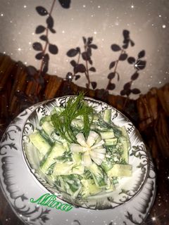 عکسی از دستور سالاد خیار