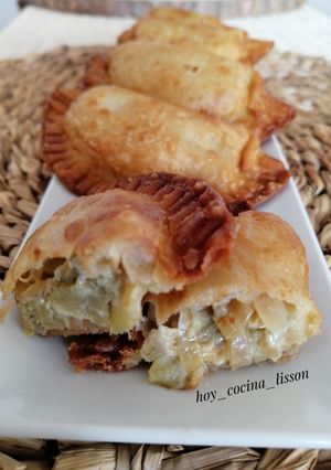 Una foto de Empanadillas de berenjena