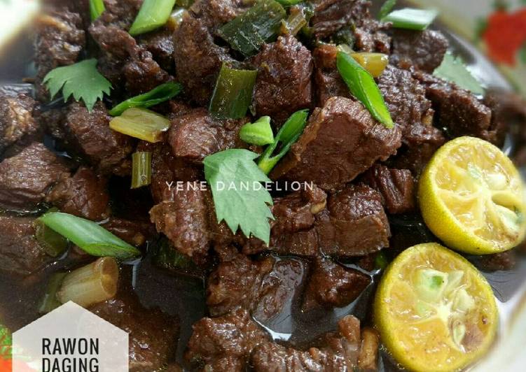  Resep  Rawon  Daging  Sapi  Dandelion oleh Yene Dandelion 