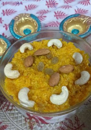 A picture of Carrot halwa.