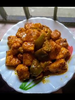 চিলি পনির (chili paneer recipe in Bengali) রেসিপির প্রধান ছবি
